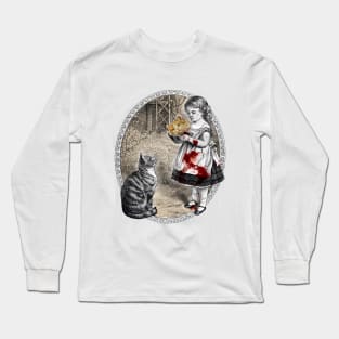 Cats are Tyrants (Victorian) Long Sleeve T-Shirt